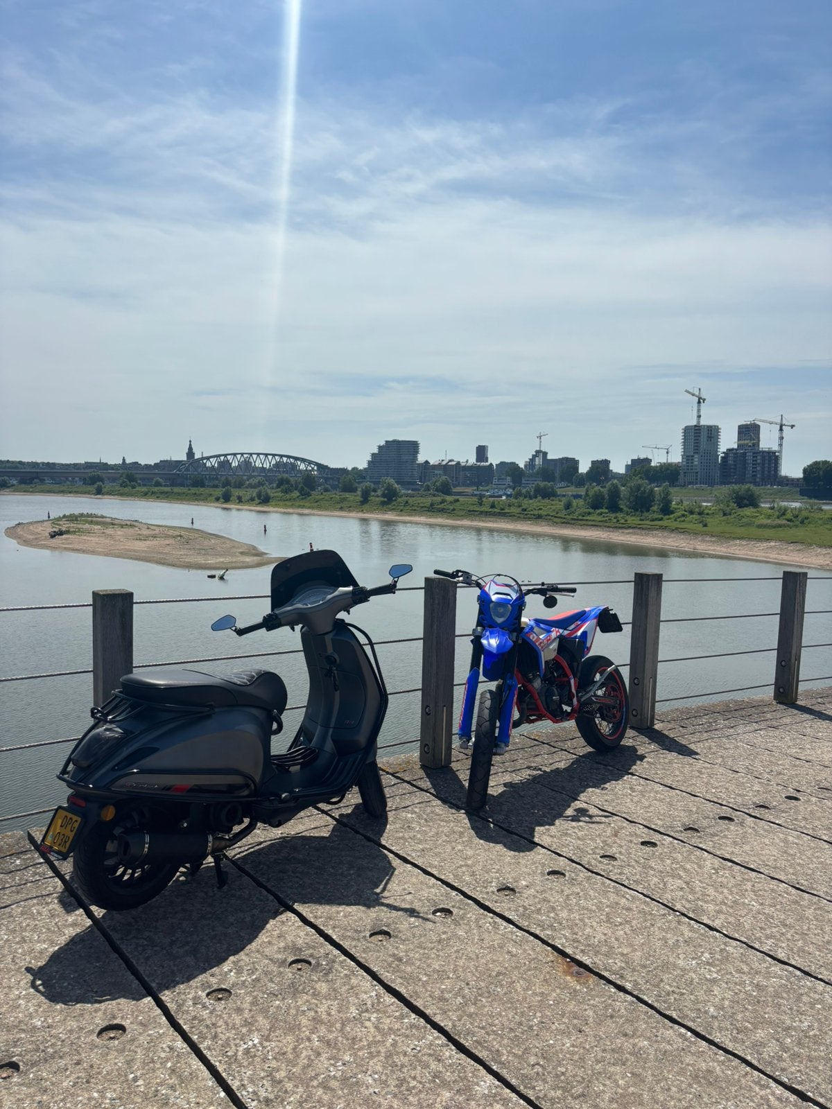 Vepspa sprint 2018 50cc, Fietsen en Brommers, Ophalen, Nieuw, Benzine, Vespa