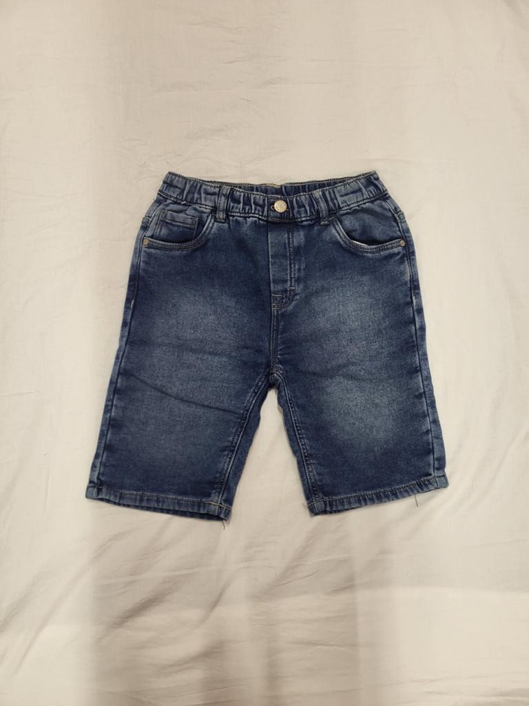 Stoere spijkerbroek short voor jongens, maat 146/152, Kinderen en Baby's, Kinderkleding | Overige, Ophalen of Verzenden, Gebruikt