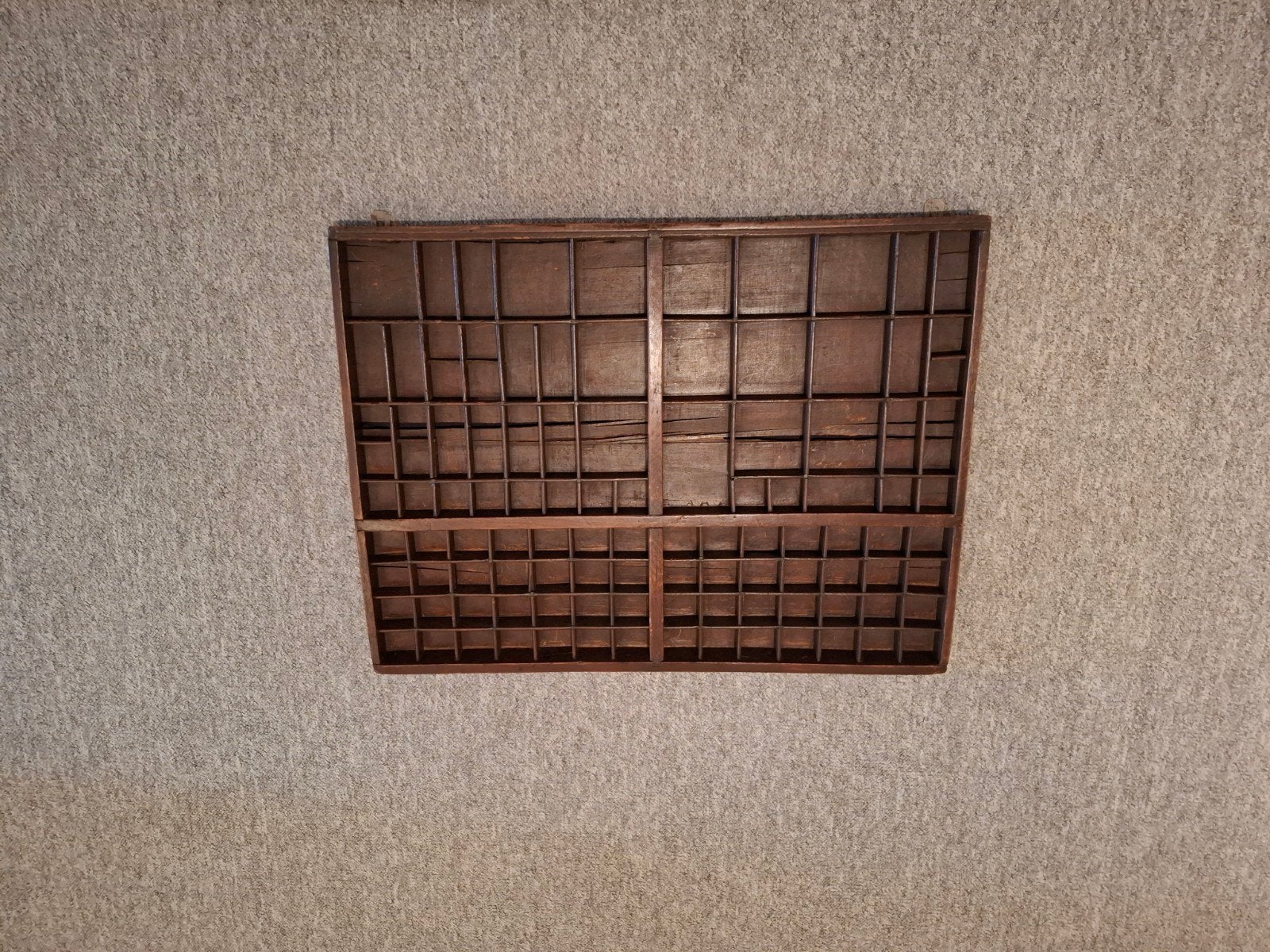 Antieke letterbak - 67x51cm, Ophalen
