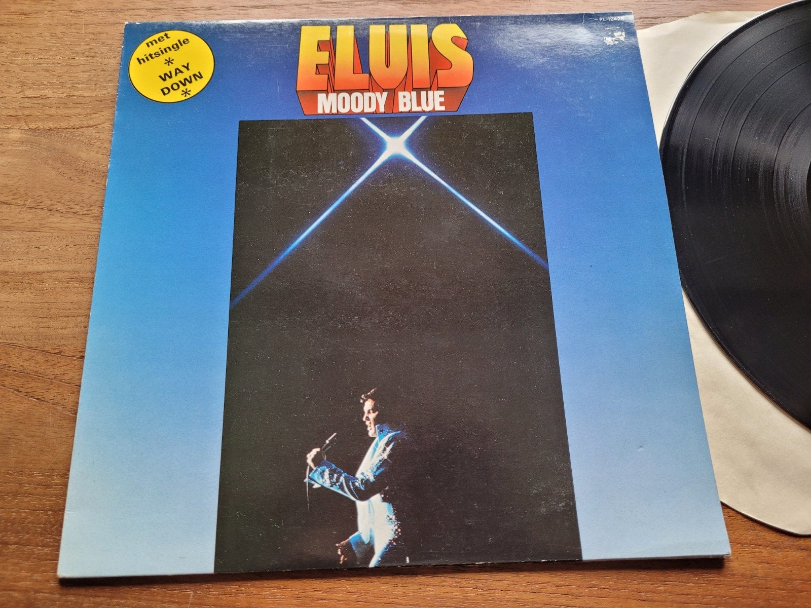 Elvis Presley - Moody Blue LP (1977), Ophalen of Verzenden, LP