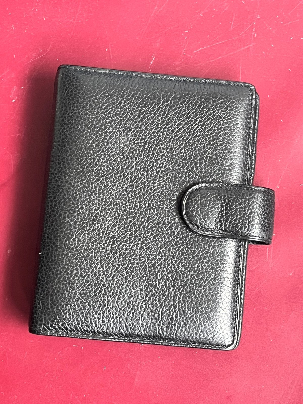 Zwarte lederen Succes agenda omslag, Diversen, Agenda's, Ophalen of Verzenden, Zo goed als nieuw