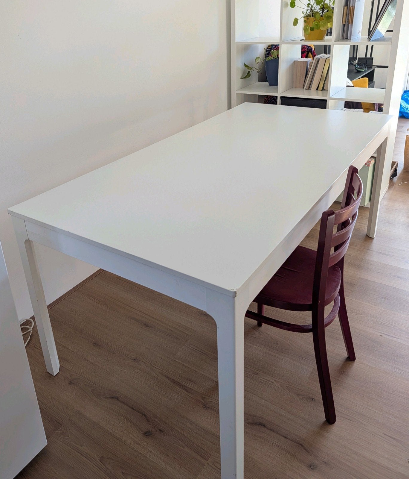 Ikea Ekedalen eettafel uitschuifbaar, Huis en Inrichting, Ophalen, Gebruikt, 50 tot 100 cm, Vijf personen of meer