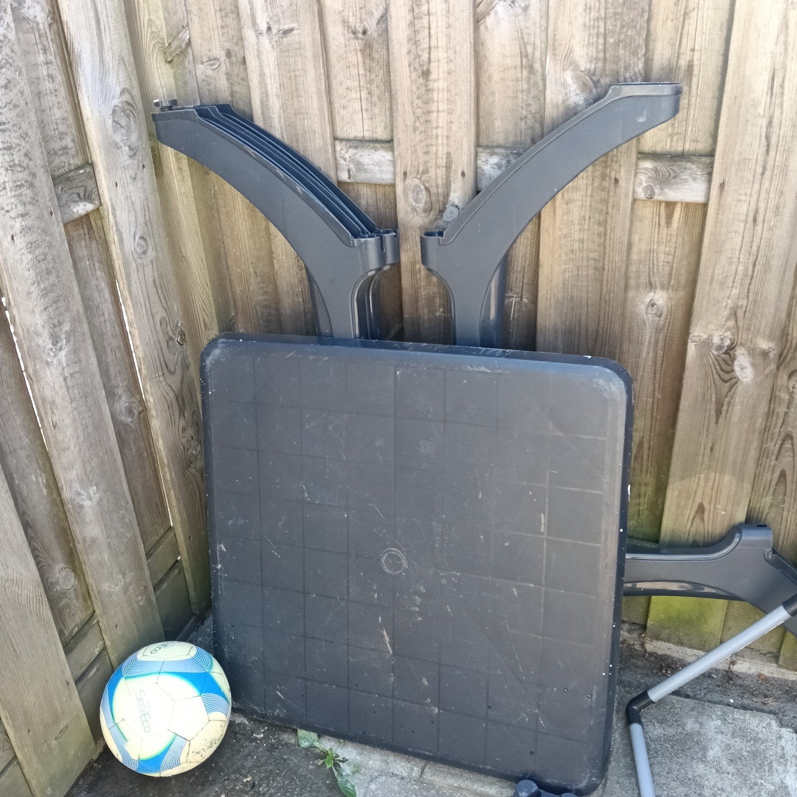 inklapbare tuintafel 70 cm, Ophalen, Gebruikt