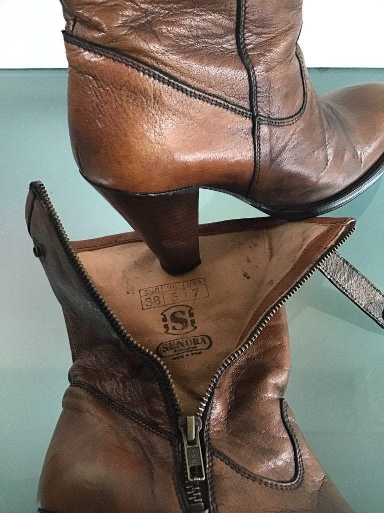 Sendra 38 bruine laarzen | Boho | Gratis verzenden, Sendra, Bruin, Verzenden, Lage of Enkellaarzen