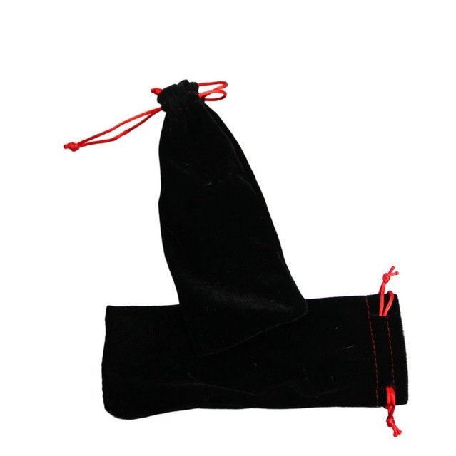 Fluwele Opberg-Etui (Mèt Gratis Verzending), Verzenden, Nieuw, Zwart, Dame