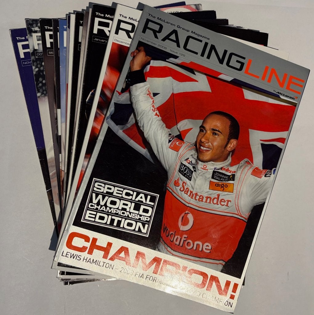 Gratis ~ McLaren fanclub magazine Racing Line, Verzamelen, Ophalen, Gebruikt, Formule 1