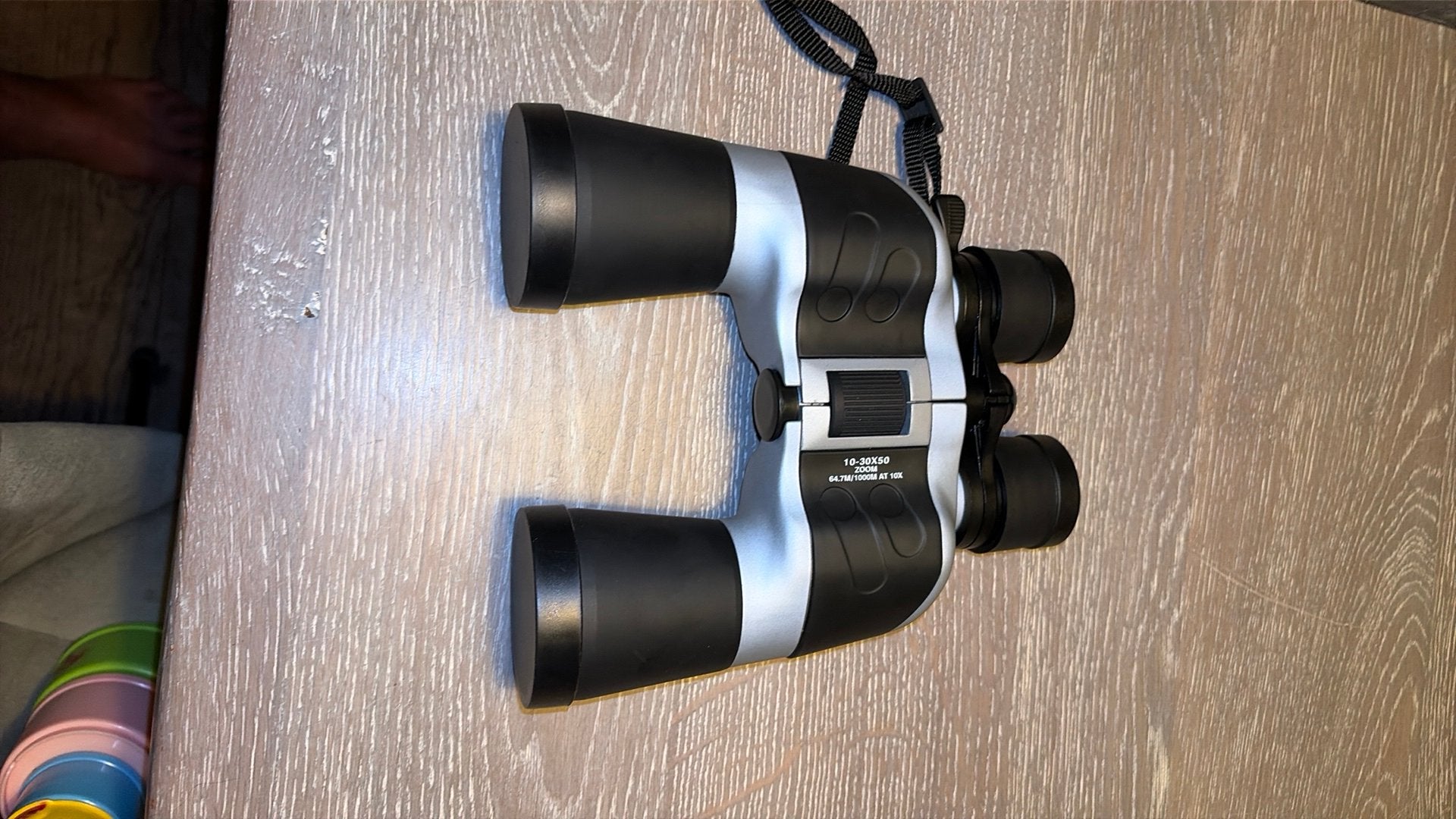 Prisma Zoomverrekijker 10-30x50 met rubber bekleding + tas, Ophalen of Verzenden, Nieuw, 20x of meer