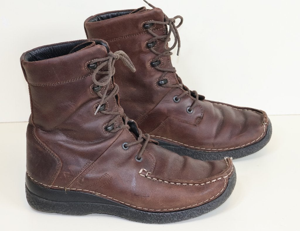 Lage bruine Wolky veterlaarsjes maat 41, Kleding | Dames, Wolky, Bruin, Lage of Enkellaarzen, Ophalen of Verzenden