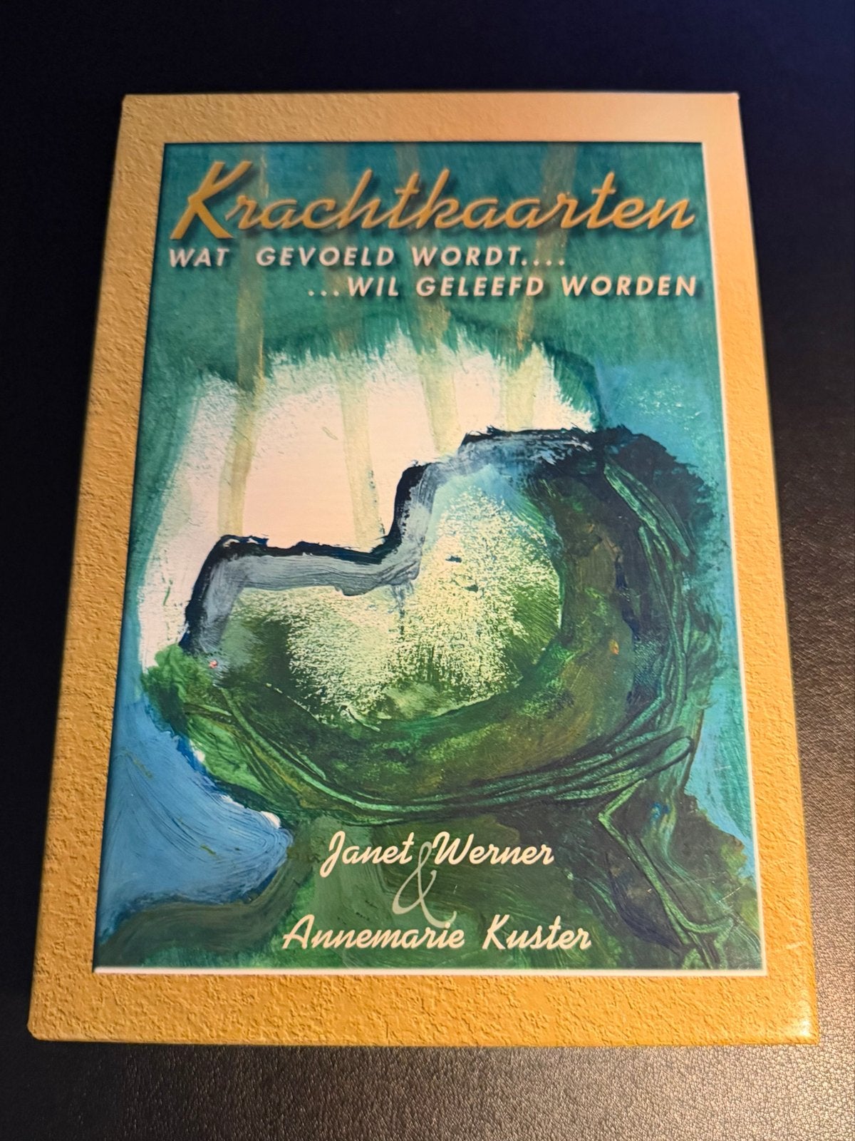 Krachtkaarten: Wat gevoeld wordt... wil geleefd worden, Verzenden, Zo goed als nieuw, Spiritualiteit algemeen, Instructieboek