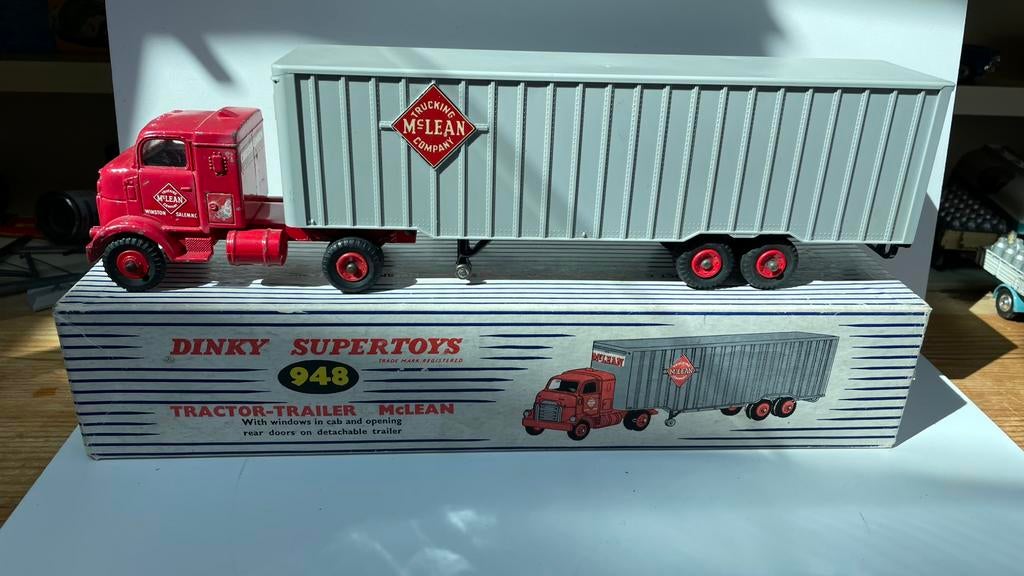 Dinky Toy McClean truck, Ophalen of Verzenden, Gebruikt, Bus of Vrachtwagen, Dinky Toys
