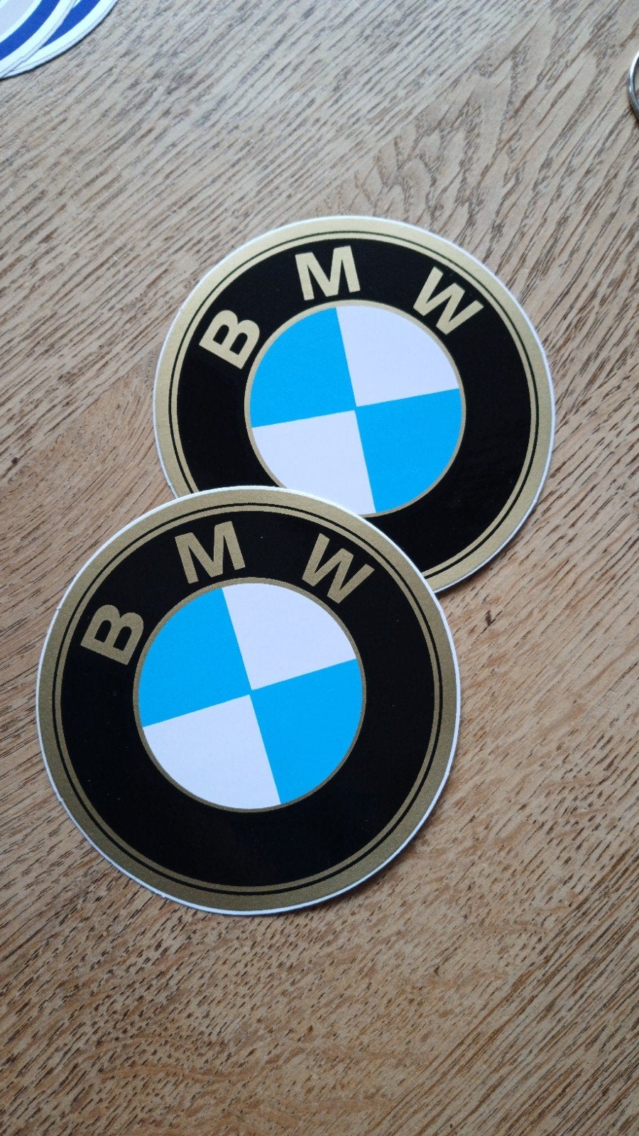 Setje van 2 stickers BMW 11cm, Ophalen of Verzenden
