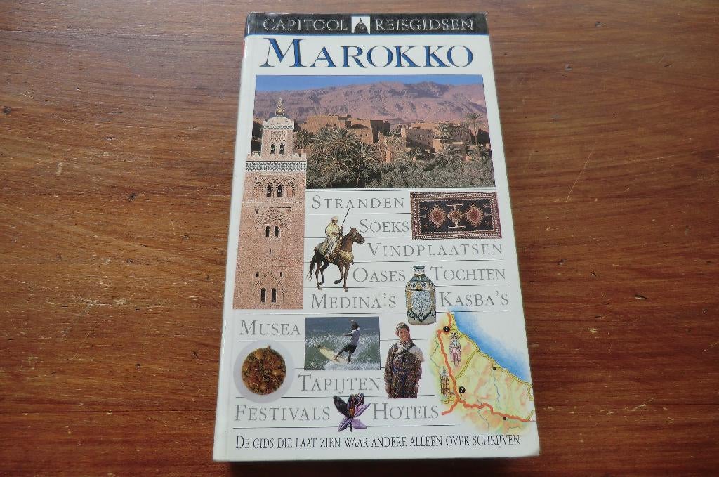 reisgids - Marokko - capitool (2003) / Marrakech, Gelezen, Afrika, Capitool, Ophalen of Verzenden