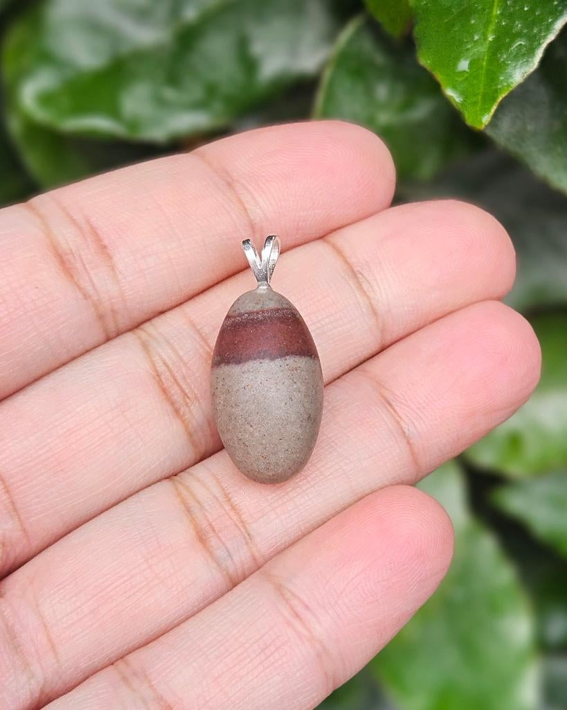 Shiva Lingam Hanger Vishwantha - Echt Zilver, Sieraden, Tassen en Uiterlijk, Kettinghangers, Nieuw, Zilver, Zilver, Ophalen of Verzenden