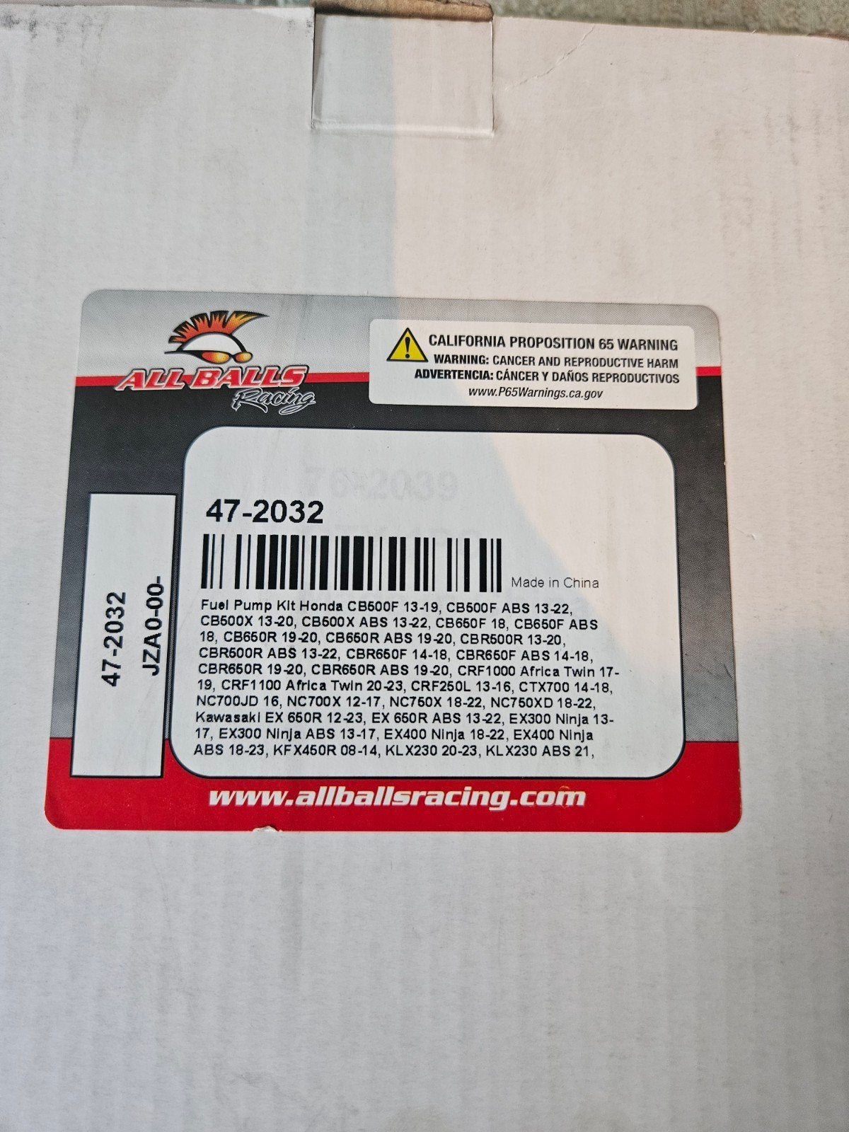 All Balls Racing Brandstofpomp Kit 47-2032, Ophalen of Verzenden