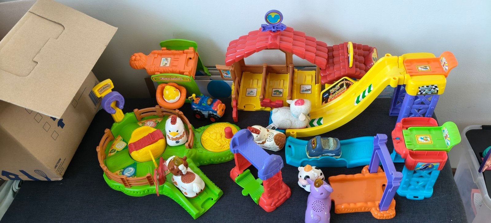 VTech Toet Toet Auto's en Zoef Zoef Dieren speelset, Ophalen, Gebruikt, Jongen of Meisje