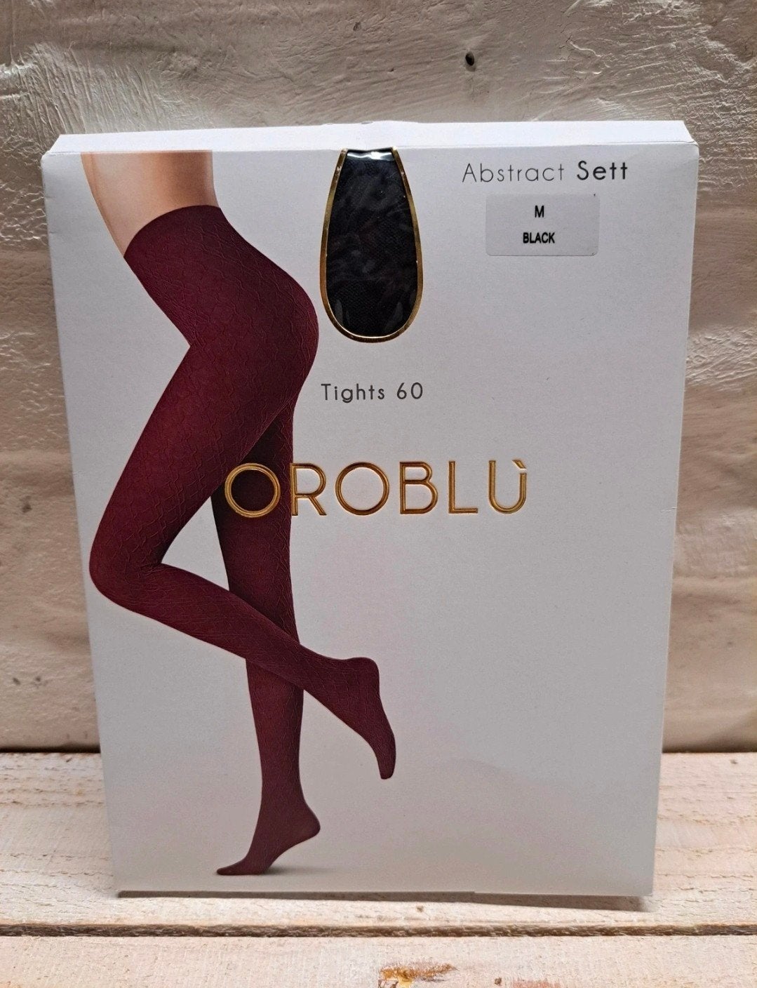 Oroblu Abstract Sett Panty 60 Den Zwart Maat M, Kleding | Dames, Verzenden, Zwart, Nieuw, Maat 40/42 (M)