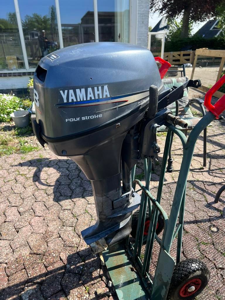 Yamaha buitenboordmotor, Watersport en Boten, Buiten- en Binnenboordmotoren, Ophalen, Gebruikt, 5 tot 10 pk, Benzine
