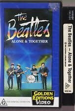 THE BEATLES VHS ALONE AND TOGETHER P MCCARTNEY JOHN LENNON, Cd's en Dvd's, Verzenden, Alle leeftijden, Muziek en Concerten, Zo goed als nieuw