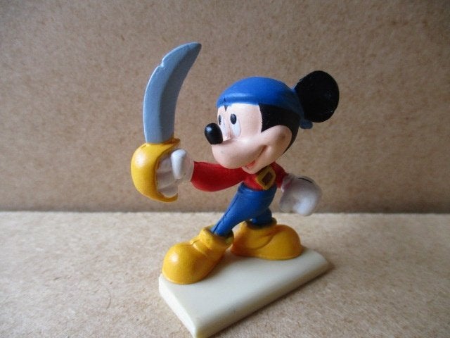 adv9845 mickey mouse poppetje 23, Ophalen, Mickey Mouse, Gebruikt, Beeldje of Figuurtje