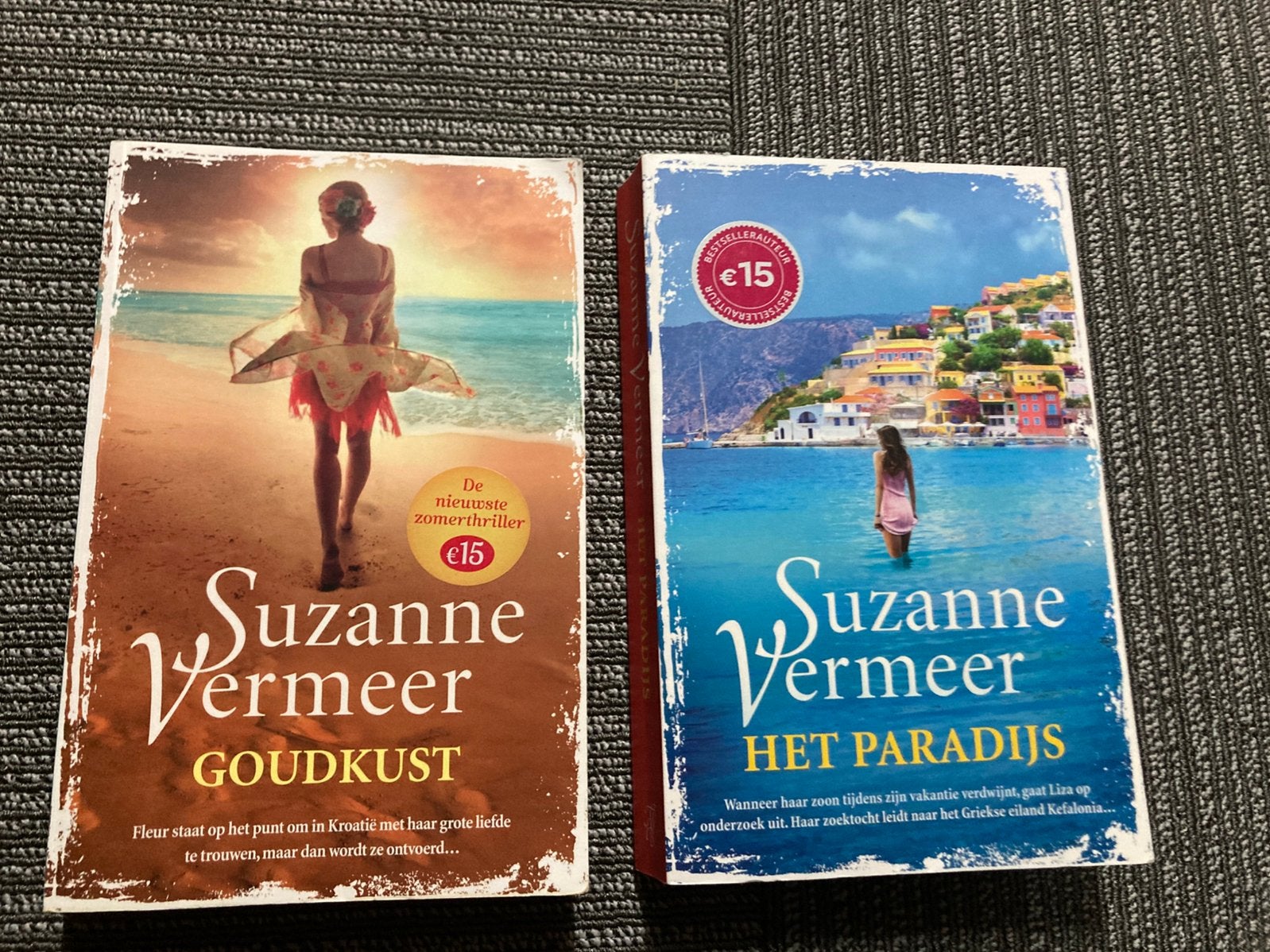 Suzanne Vermeer - Goudkust en Het Paradijs - Samen voor € 5, Ophalen of Verzenden, Gelezen, Nederland