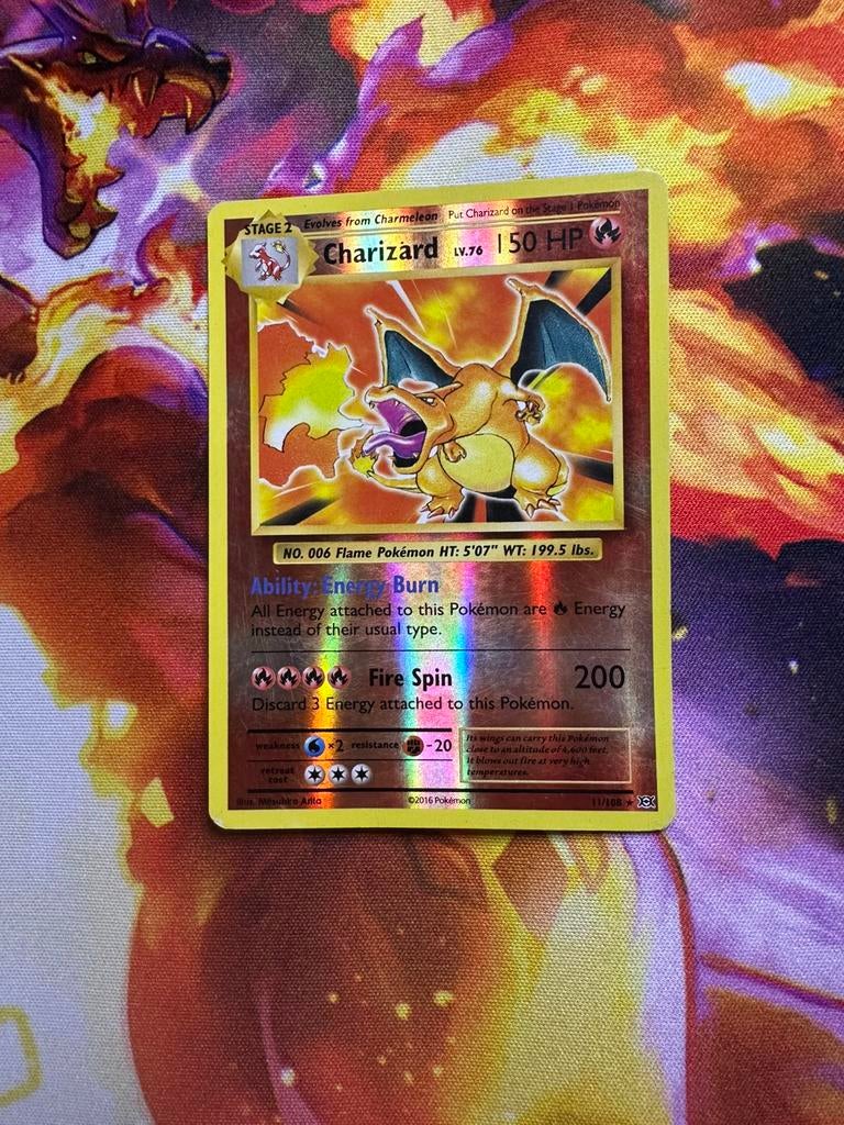 Pokémon Charizard 11/108 – Evolutions Reverse Holo, Hobby en Vrije tijd, Verzamelkaartspellen | Pokémon, Ophalen of Verzenden