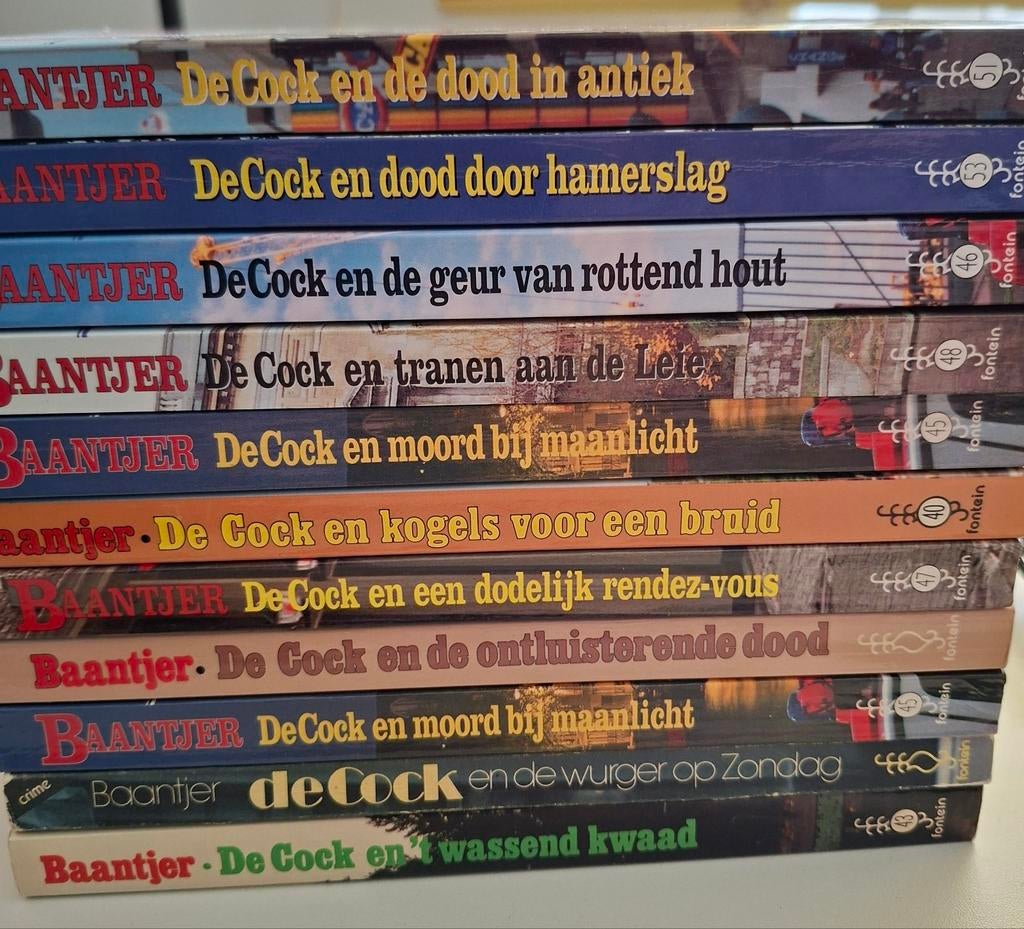 Baantjer Pockets 11 stuks, Boeken, Ophalen of Verzenden, Gelezen