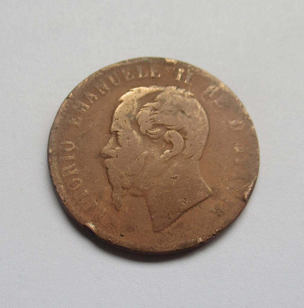 Italië 10 centesimi 1866 OM, Verzenden, Italië