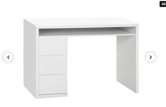 Bureau Leenbakker, Huis en Inrichting, Ophalen, Gebruikt, 110 cm, Hout