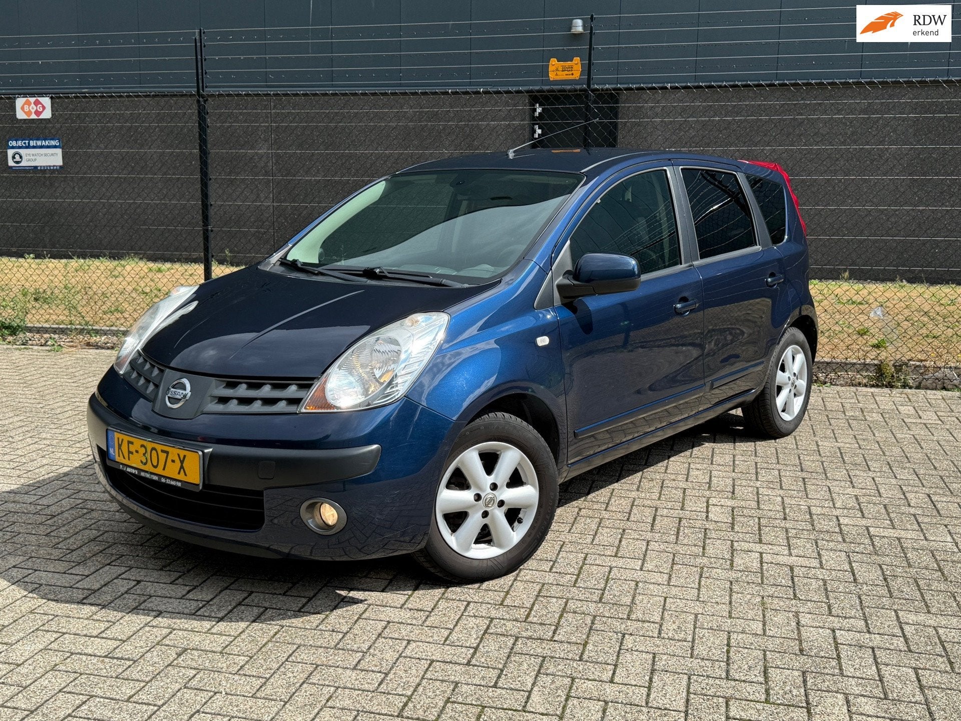Nissan Note 1.4 Pure |ClimateControl|, Auto's, Voorwielaandrijving, 4 cilinders, Blauw, 49 €/maand
