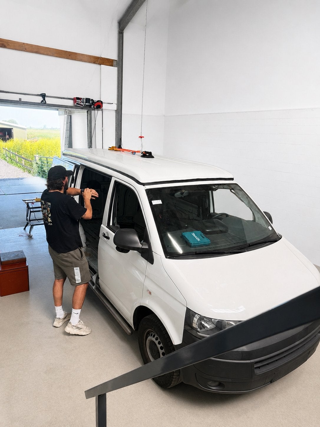 Slaaphefdak camperbus monteren in regio Amsterdam, Ophalen, Nieuw