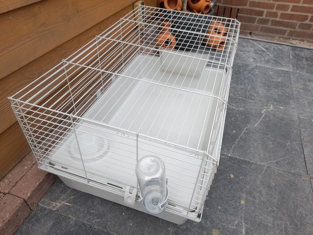 Knaagdieren hok, groot, Cavia, Zo goed als nieuw, Hok, 75 tot 110 cm