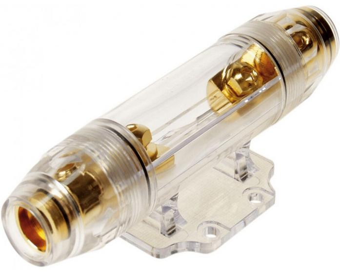 ANL Zekering houder 50mm2 Gold plated, Auto diversen, Info@optimount.nl, Nieuw, Ophalen of Verzenden, Anholtseweg 48A 7091 HB DINXPERLO