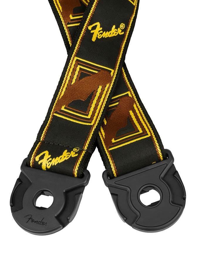 Fender 990629001 2" gitaarband zwart/geel/bruin, ., Nieuw, Ophalen of Verzenden, .