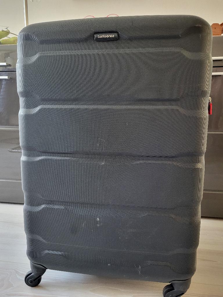 Samsonite koffer, Sieraden, Tassen en Uiterlijk, Koffers, Hard kunststof, 45 tot 55 cm, Zo goed als nieuw, Wieltjes