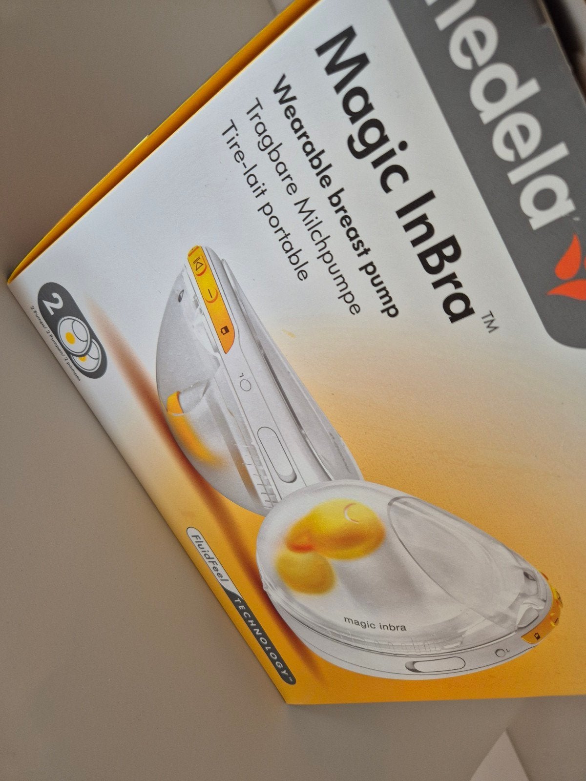 Medela Magic InBra dubbele borstkolf, handsfree, Ophalen, Draagbaar, Medela, Borstkolf