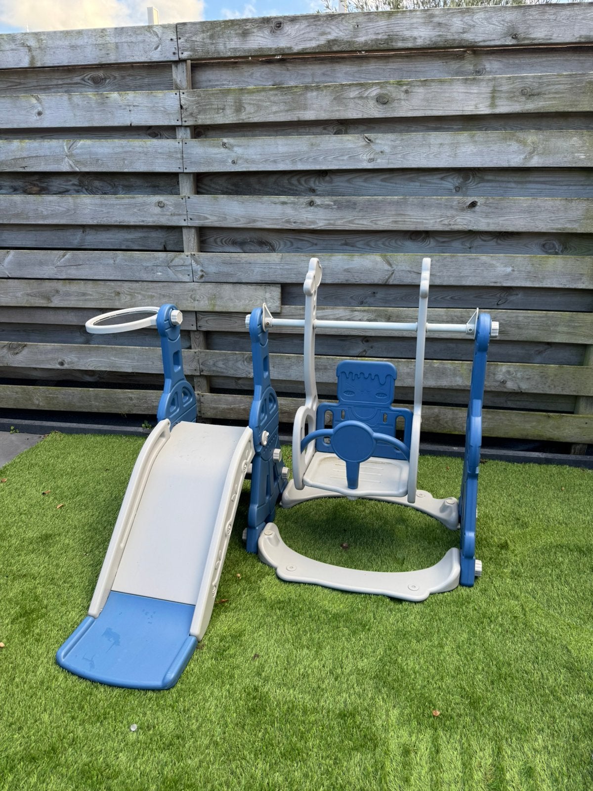 Kinder glijbaan en schommel, Kinderen en Baby's, Ophalen, Zo goed als nieuw, Glijbaan