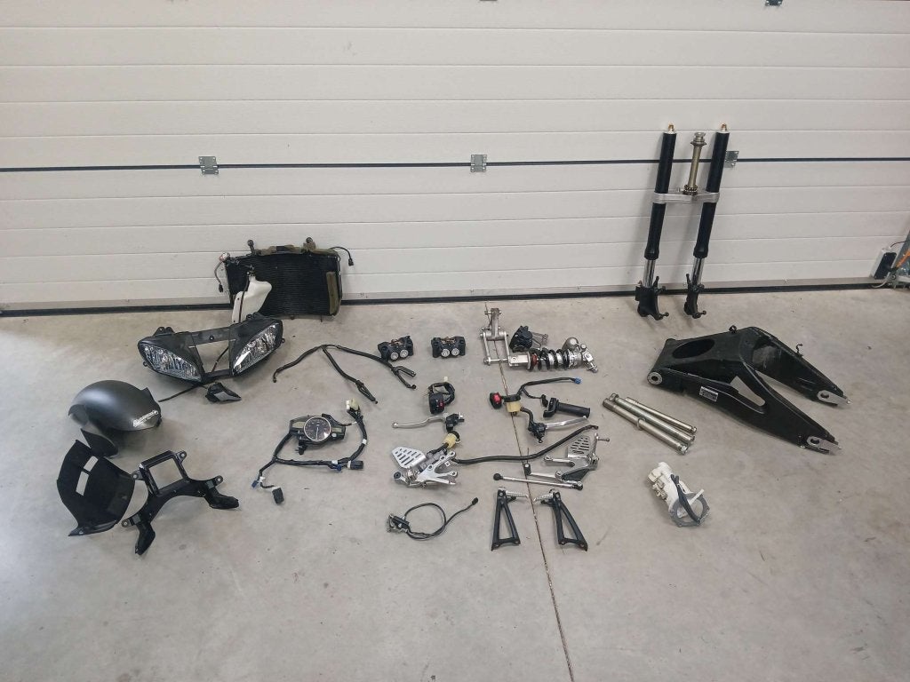 Yamaha R6 onderdelen bj 2008-2016, Niet ingevuld, Gebruikt, Niet ingevuld, Ophalen of Verzenden