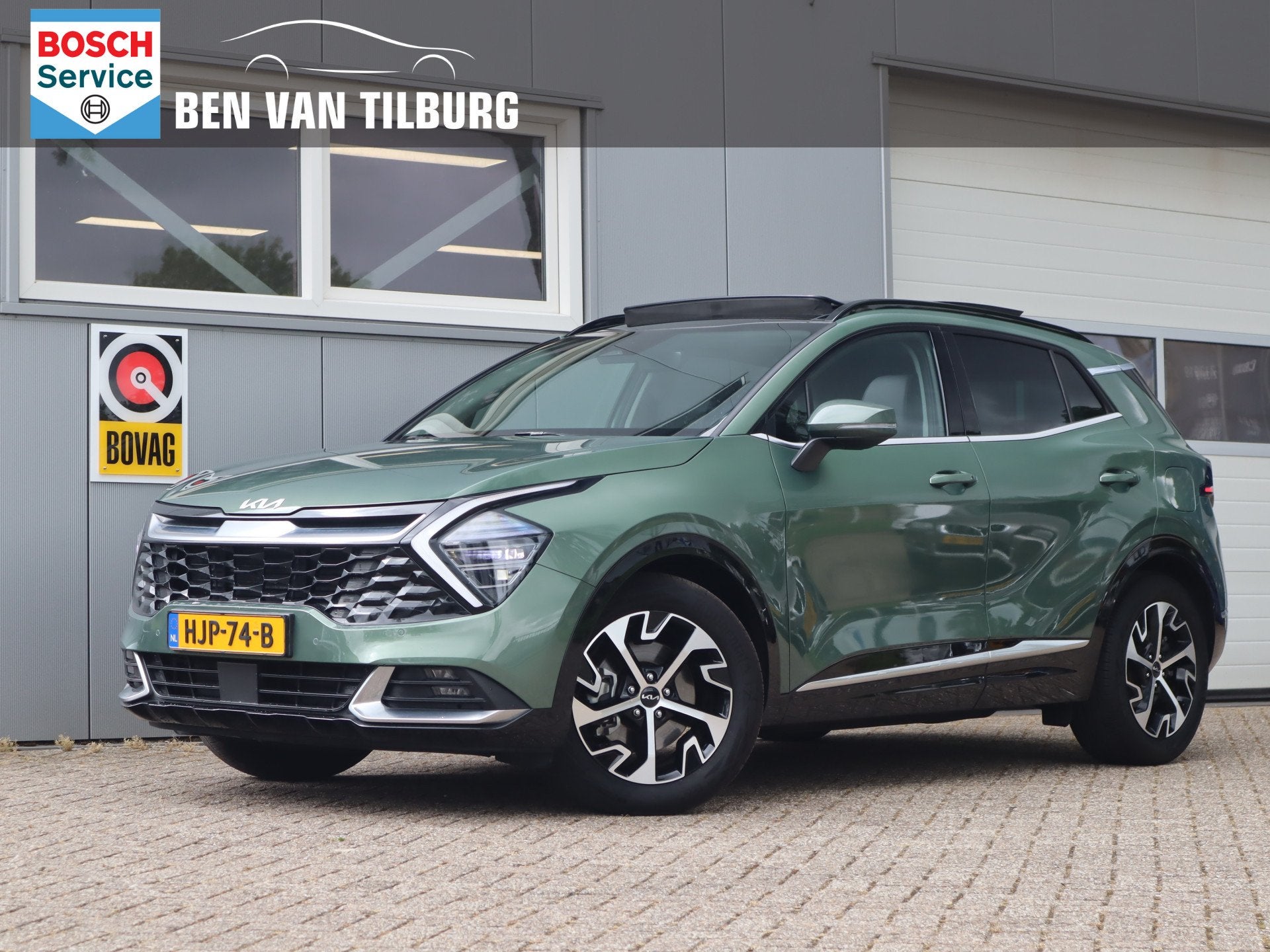 Kia Sportage 1.6 T-GDi MHEV DynamicPlusLine / Pano / Stoel &, Gebruikt, 4 cilinders, 150 pk, Bedrijf