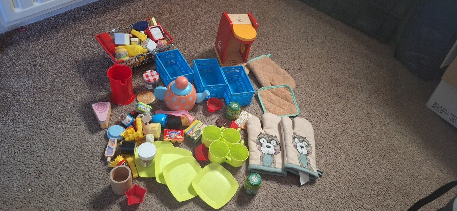 Heel veel leuke keukenspulletjes (speelgoed)
Erg leuk voor d, Ophalen of Verzenden, Gebruikt, Jongen of Meisje