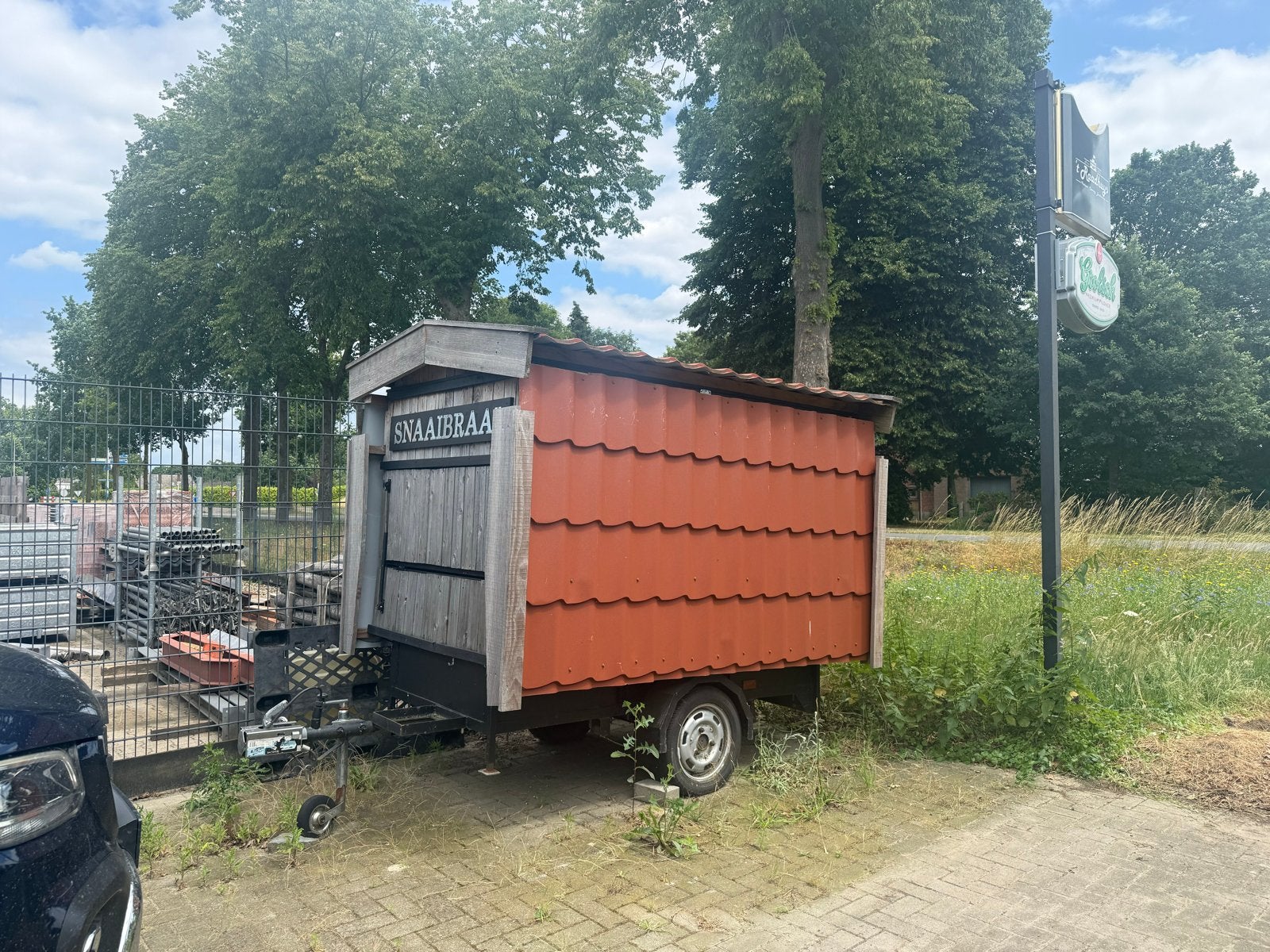 Mobiele Verkoopkraam / Snackwagen 'SNAAIBRAAI', Ophalen