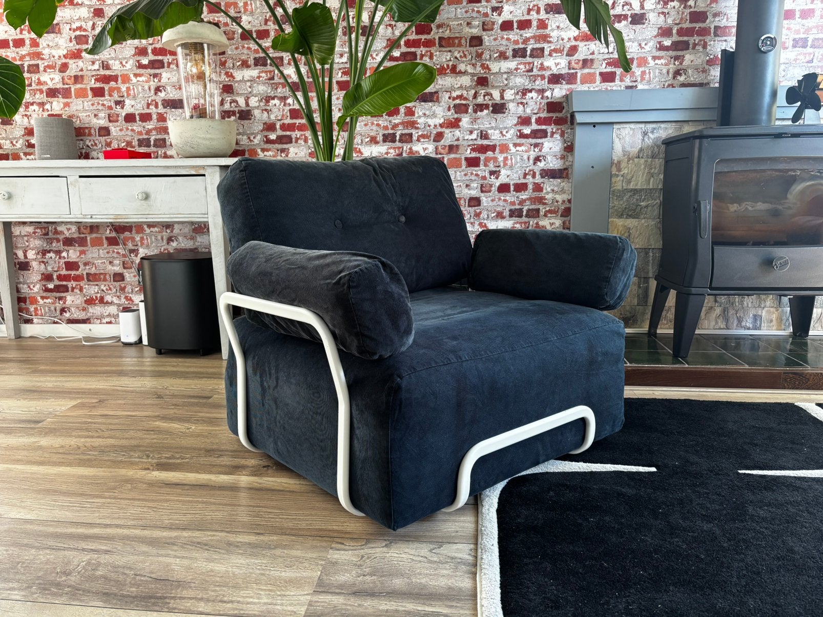 Vintage Ikea Stoel, Huis en Inrichting, Fauteuils, Zo goed als nieuw, 50 tot 75 cm, 75 tot 100 cm, Ophalen