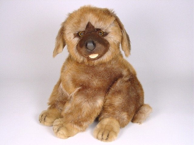 Nieuwe Piutrè Leonberger knuffelhond - 45 cm, Nieuw, Middelgroot (20 tot 80 cm), Bruin, Hond