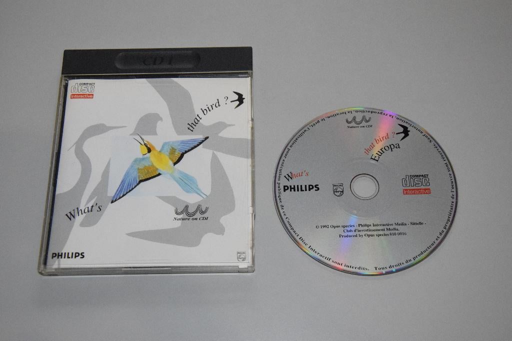Philips CDi / CD-i : What's that bird? (Europa), Puzzel en Educatief, Gebruikt, 1 speler, Ophalen of Verzenden