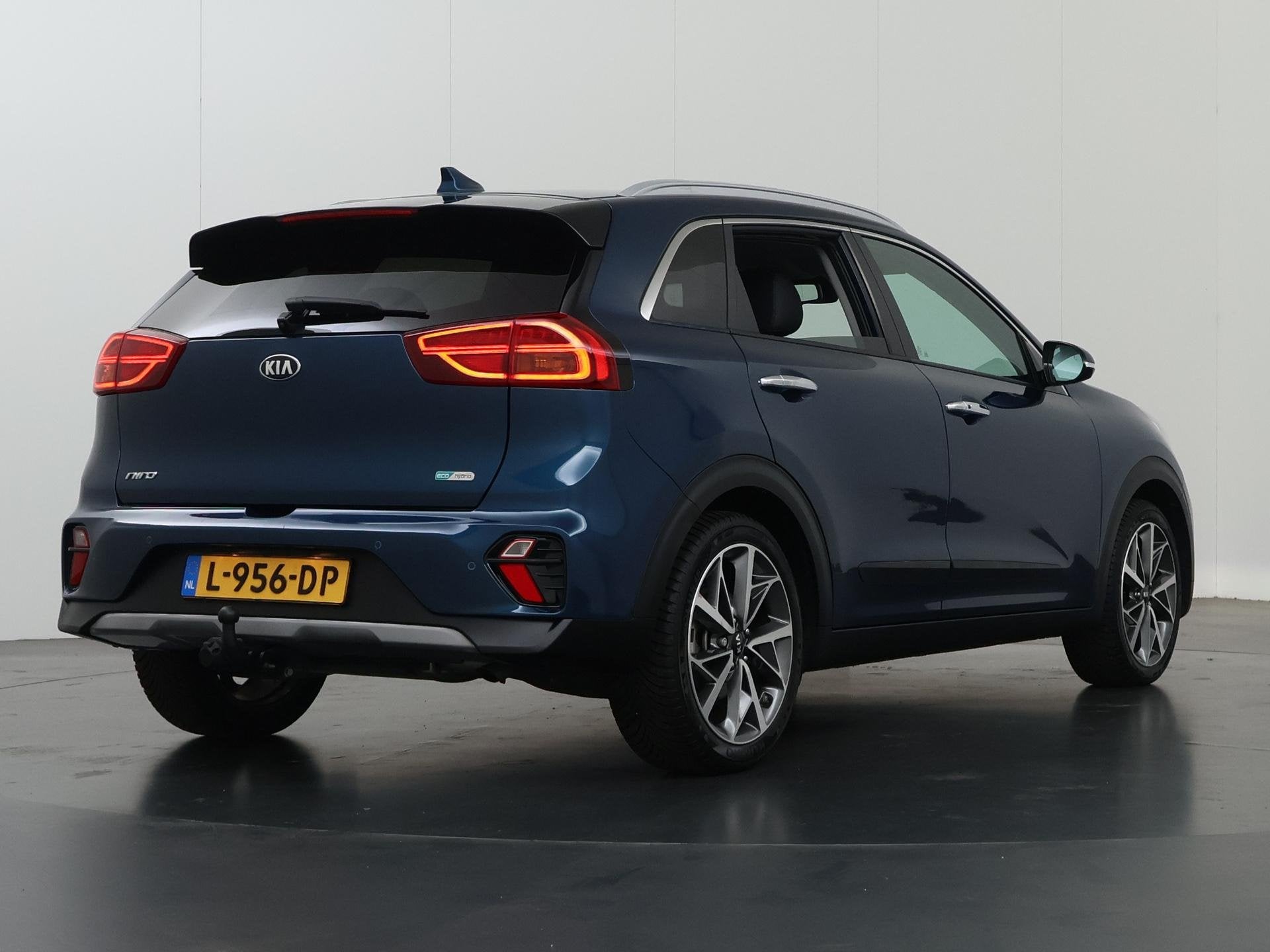 Kia Niro 1.6 GDi Hybrid DynamicPlusLine | Tekhaak | Stoel/St, Auto's, Dealer onderhouden, Gebruikt, 2 kWh, Blauw
