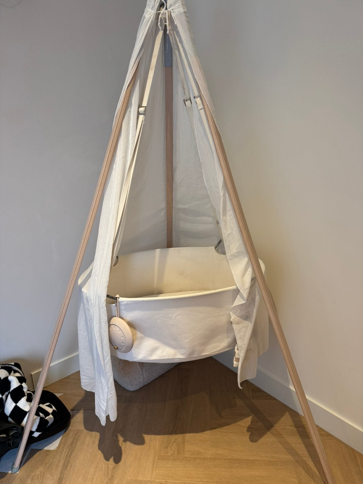 Leander hangwieg, Kinderen en Baby's, Babywiegjes en Ledikanten, Ophalen, Zo goed als nieuw, Wieg