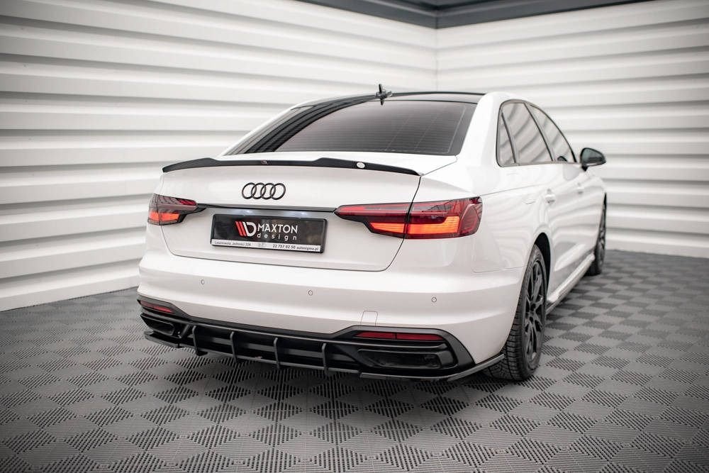 Voorlip spoiler sideskirt diffuser achterlip Audi A4 B9 19+, Ophalen of Verzenden