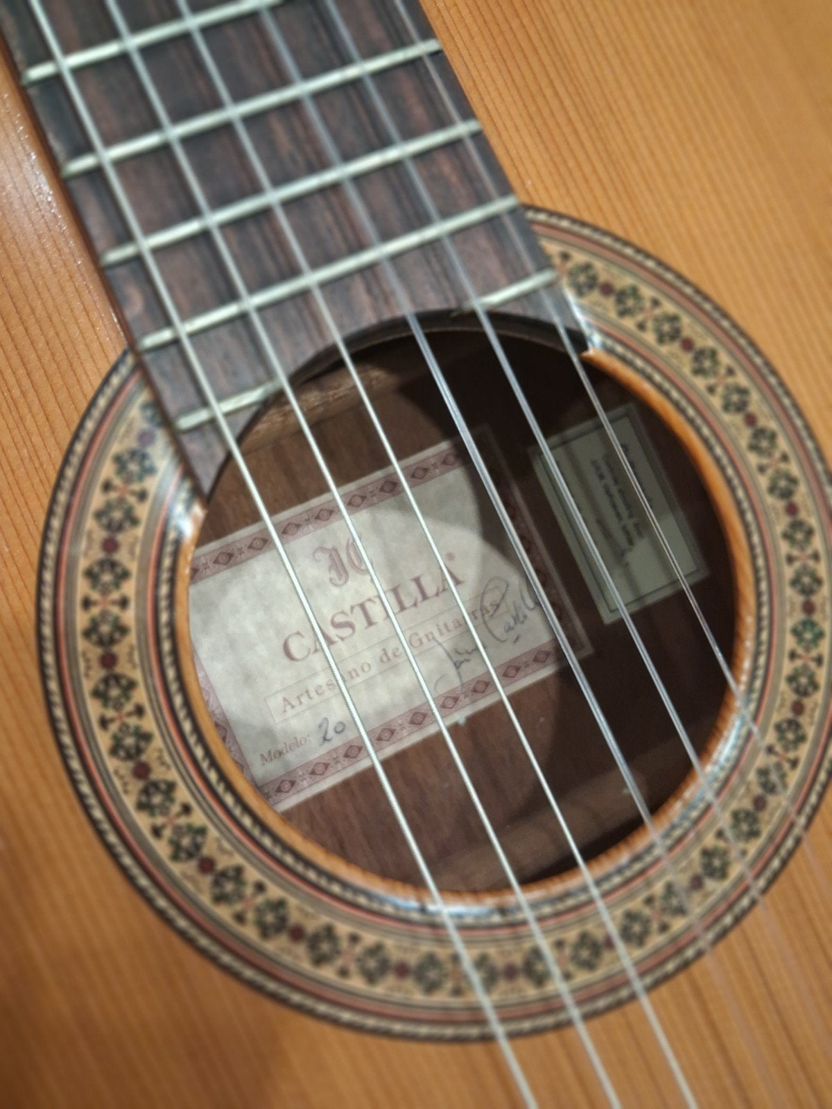 Foto 16 van JC Castilla modelo 20 klassiek Spaanse gitaar