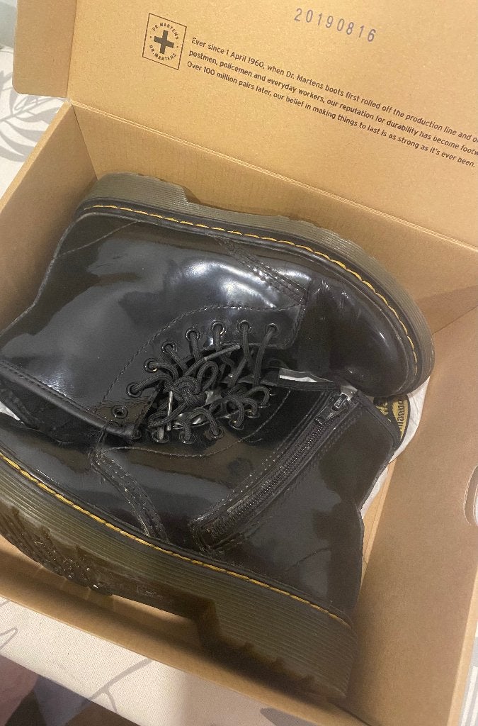 De martens Schoenen kind maat 33, Ophalen, Zwart, Lage of Enkellaarzen, Dr. Martens