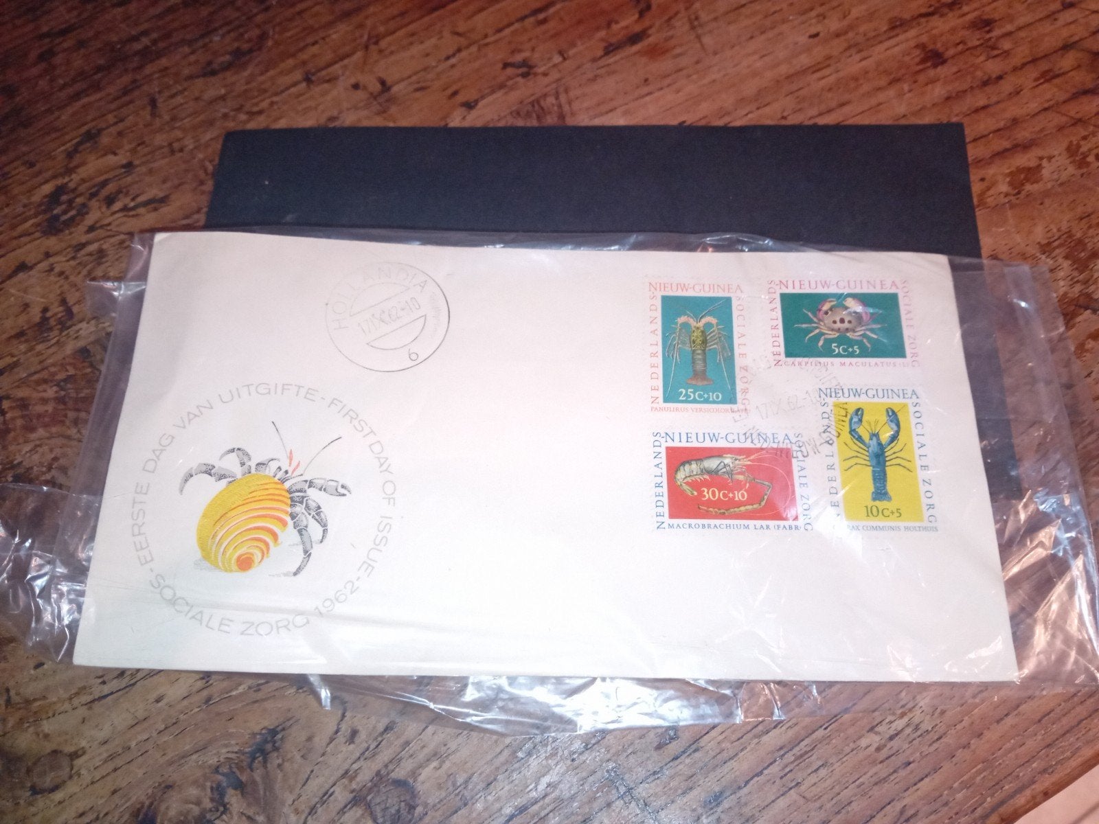 Nieuw-Guinea Eerste Dag Uitgifte Sociale Zorg 1962, Postzegels en Munten, Postzegels | Eerstedagenveloppen, Ophalen of Verzenden