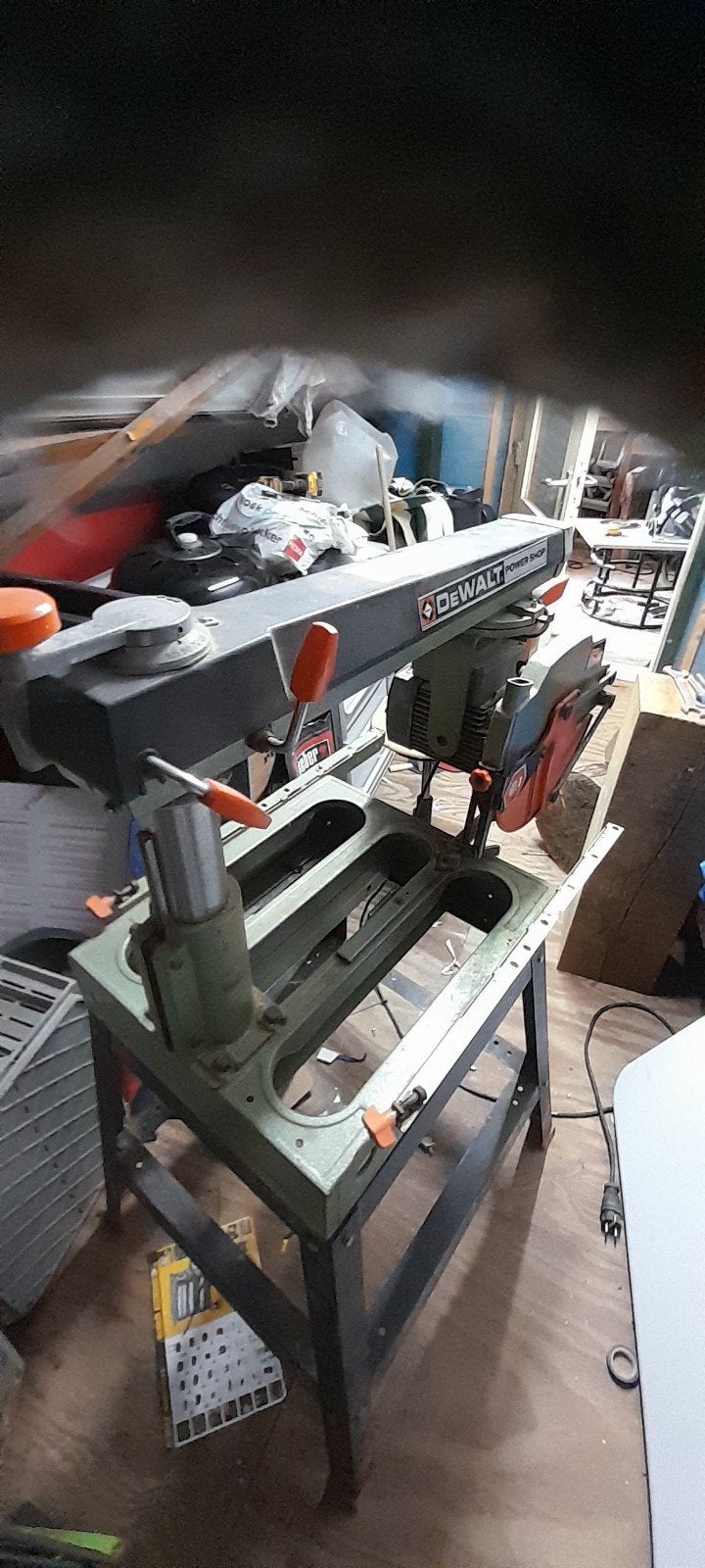 DeWalt Power Shop Afkortzaag - Defect (kortsluiting), Ophalen, Gebruikt, DeWalt, 70 mm of meer